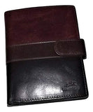 Mancini Men's Leather Nevada RFID Secure Passport Travel Wallet Multi