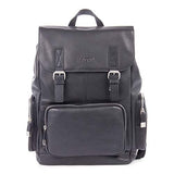Bugatti Sartoria Top Grain Leather Backpack, Leather, Black