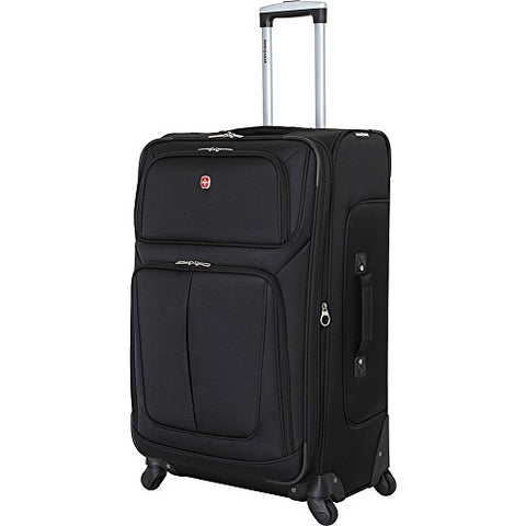 Swissgear Sion 29" Black Suitcase, Black