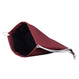 Zumer Sport Drawstring Bag, Football Brown, One Size