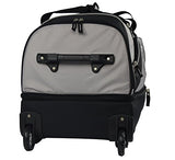 TPRC 30" Durable Rip-Stop Nylon Rolling Luggage Duffel Bag, 30 Inch, Gray