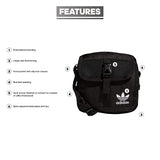 adidas Large Festival Crossbody Bag, Black