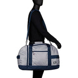 Sailorbags Silver Spinnaker Cruiser Duffel (Silver With Blue Trim)