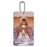 Labyrinth Movie Art Goblin King Jareth David Bowie Luggage Card Carry-On ID Tag