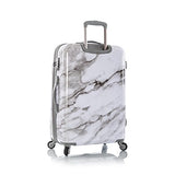 Heys America Unisex Carrara Marble 26" Spinner White One Size