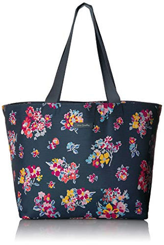 Vera Bradley Drawstring Family Tote, Tossed Posies