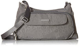Baggallini Everyday Crossbody Bagg, Pewter/Che, One Size