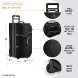 Briggs & Riley Baseline-Softside Large Upright Rolling Duffle Bag, Black, 29-Inch