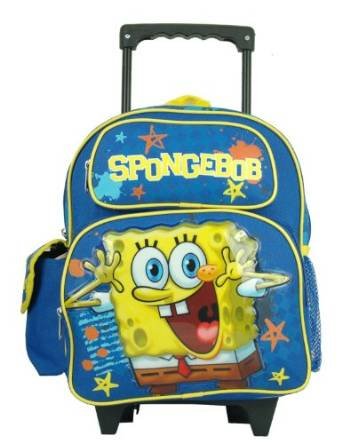 Spongebob Squarepants Toddler 12" Rolling Backpack