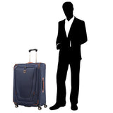 Travelpro Luggage Crew 11 29" Expandable Spinner Suitcase with Suiter, Patriot Blue