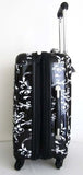 3Pc Luggage Set Hard Rolling 4 Wheels Spinner Upright Travel Lightweight Damask