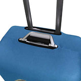 Suitcase Cover Suitcase Lonely Beach Elephant Luggage Cover Travel Case Bag Protector for Kid Girls