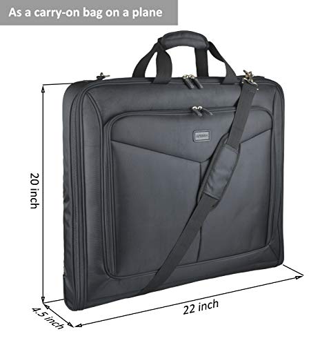 Shop Foldable Carry On Garment Bag Fit 3 Suit – Luggage Factory