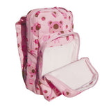 Ecogear Ecozoo Dually Bear Print Lunch Tote, Pink, One Size