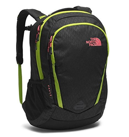 The North Face Women's Women's Vault TNF Black Emboss/Calypso Coral Backpack