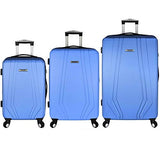 Elite Luggage Paris 3 Piece Hardside Spinner Luggage Set (Teal)