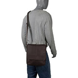 Kenneth Cole Reaction Bag For Good - Colombian Leather Ipad/Tablet Day Bag, Black