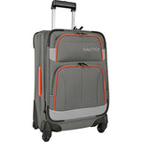 Nautica Shipline 3 Piece Set, Charcoal Grey/Orange