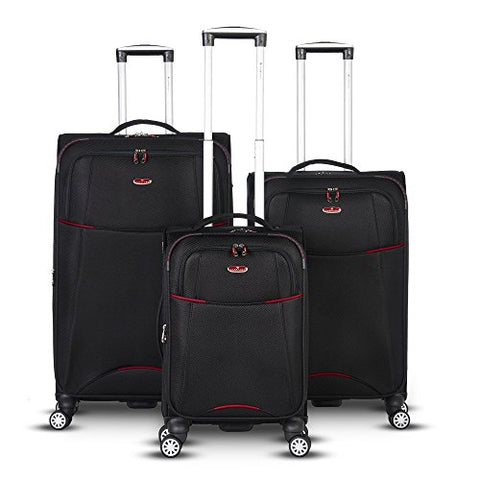 Gabbiano Manchester Collection 3 Piece Expandable Spinner Set (Red)