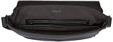 Calvin Klein Men'S Calvin Klein Coated Canvas Messenger Bag, Black, One Size