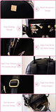 Mini Backpack For Girls Designer Rivet Pu Leather Travel Bags Womens Casual Fashion College
