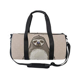 OuLian Women Gym Bag Funny Sloth Sitting Mens Camp Duffel Bags Duffle Luggage Travel Bag