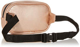 Sport Style CM3809 Originals PU Leather Waist Pack, Rose Gold/Black