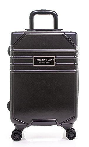 Marc New York Classic 20" Expandable Hardside Spinner, Black