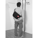 Manhattan Portage Vintage Junior Messenger Bag, Black, Medium