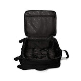 Lipault - Original Plume Spinner 55/20 Carry-On Suitcase and City Plume 24H Travel 2 Piece Luggage Set - Black