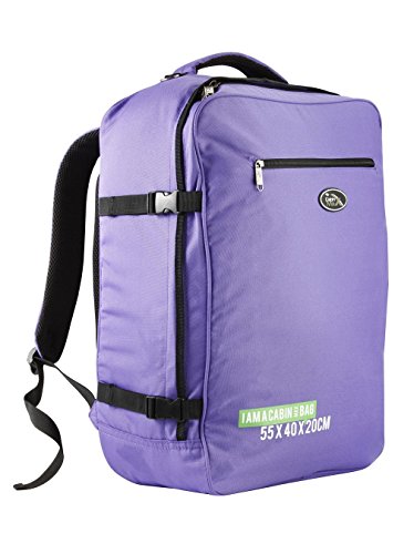 Cabin Max Madrid 50x40x20centimeter Backpack Lightweight Carry on Easyjet and Ryanair (Purple)