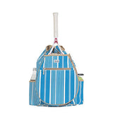 AME and Lulu Ticking Stripe Tennis Backpack