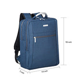 AsCrown SHAOLONG Nylon Waterproof 15.6 Inch Laptop Backpack - Blue
