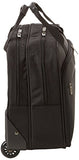 Kenneth Cole Reaction 1680d Polyester Dual Compartment 17" Wheeled Laptop Bag, Black