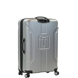 ful Luggage Payload 25in Spinner Rolling Luggage Suitcase, Upright Hard Case, Silver