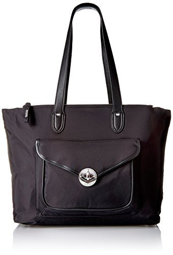 Fairfax Laptop Tote Black Shoulder Bag Bag, Black, One Size