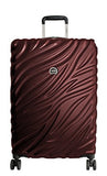 Delsey Paris Luggage Alexis 3-Piece Spinner Hardside Luggage Set (21"/25"/29") (Burgundy)