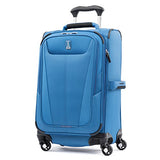 Travelpro Maxlite 5 | 3-Pc Set | 21" Carry-On & 25" Exp. Spinners With Travel Pillow (Azure Blue)