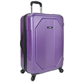 U.S Traveler Bloomington Spinner Suitcase - Purple (27-Inches)
