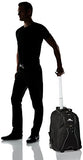 High Sierra Freewheel Wheeled Laptop Backpack, Black