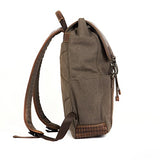 Boconi Bryant Lte Rucksack (Heather Brown With Houndstooth)