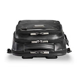 Briggs & Riley Leather Medium Backpack (No Initials Black)