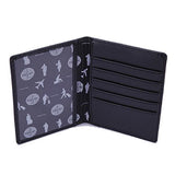 Pan Am Men'S Passport Cover-3, Black, X-Small