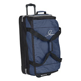 Skyway Sodo 30-inch Drop-Bottom Rolling Duffel, Navy Blue