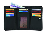 Pacsafe Rfidsafe Lx100 Anti-Theft Rfid Blocking Wallet, Black