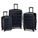 Samsonite 68311 Omni PC Hardside Spinner  20 24 28,  Navy,  3 Piece Set