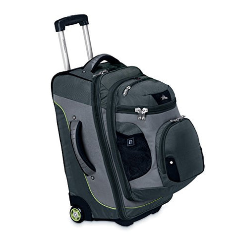 High Sierra 22" Wheeled Backpack (Graphite/Titanium/Spring)