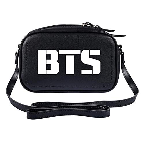 Bosunshine - Kpop BTS Shoulder Bags V SUGA JIN Jimin J-Hope JUNG KOOK Bag Messenger Bag(BK1)