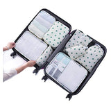 8 pcs Luggage Packing Organizers Packing Cubes Set for Travel