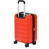 Murtisol 3 Pieces Expandable ABS Luggage Sets TSA Lightweight Durable Spinner Suitcase 20" 24" 28", 3PCS Orange